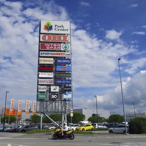 Напольный рекламный щит - TOWER - Elmont Bled d.d. - LED