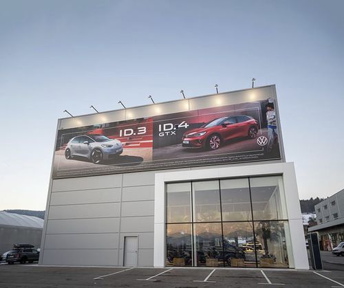 Настенный рекламный щит - BANNER - Elmont Bled d.d.