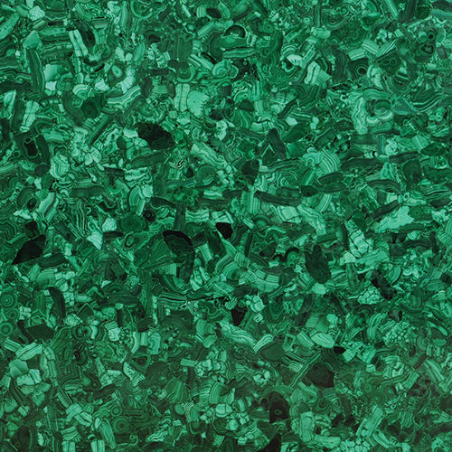 Плита из камня из кварца - MALACHITE GREEN - Fiorantina Stone - для внутренней компоновки / полированная / зеленая