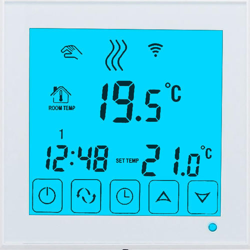 Электронный термостат - Q6WIFI-PE - Globovac Ltd - программируемый / с ручным управлением / для системы отопления