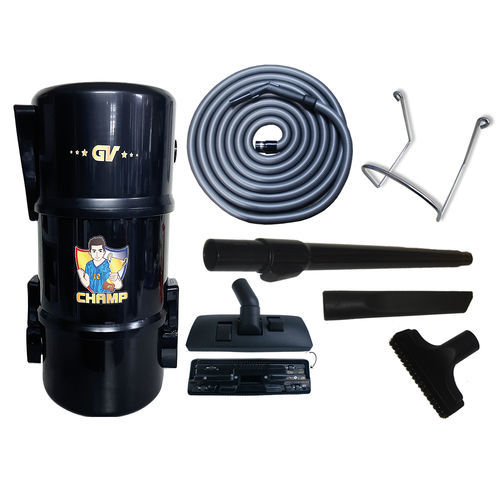 Централизованный пылесос - CHAMP 12 + CHAMP KIT STANDARD - Globovac Ltd - сухой / проводной