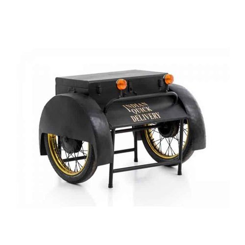 Барная стойка винтаж - CAR  - GrandDécor - из металла / на колесиках / ручной работы