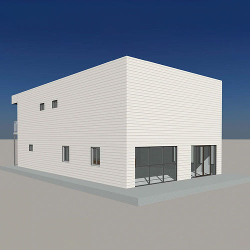 Сборное здание - PT220946-2 - Zhejiang Putian Integrated Housing Co., Ltd. - из дерева / из стали / металлический каркас
