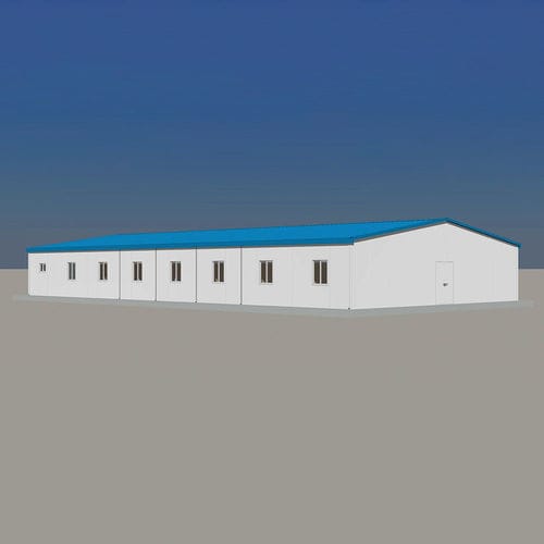 Сборное здание - PT220813 - Zhejiang Putian Integrated Housing Co., Ltd. - из стали / металлический каркас / для многоквартирных домов