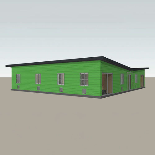 Сборный дом - PT220404 - Zhejiang Putian Integrated Housing Co., Ltd. - экологический / современный / одноэтажный