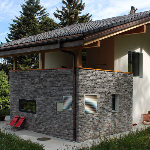 Облицовка из камня - VARNA - Thermostone - внутренняя / для наружного использования / приклеиваемая