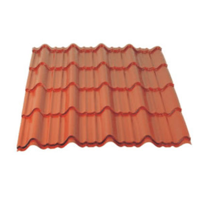 Скатное покрытие из пластин - ROOFTILE - KAMARIDIS GLOBALWIRE GROUP - из стали / имитация черепицы / волнистое