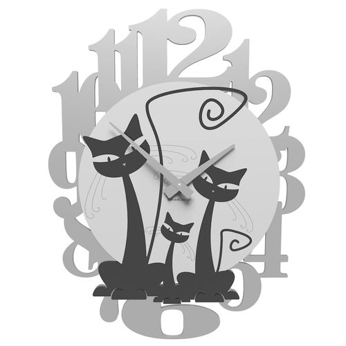 Современный часы - 53-10-1-5 - Calleadesign snc di L. Callea e C - настенный / аналоговый / из дерева