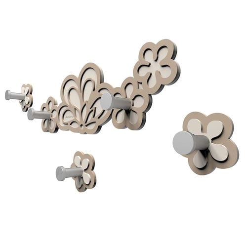 Современный крючок - Merletto - Calleadesign snc di L. Callea e C - из дерева / из МДФ / индивидуальный