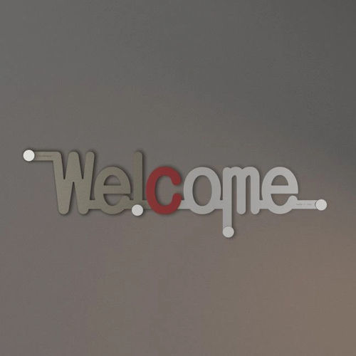 Настенная вешалка для верхней одежды - Welcome - Calleadesign snc di L. Callea e C - современная / из дерева / из МДФ