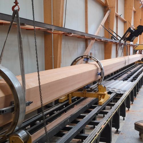 Столб для освещения - Woodspars - из дерева