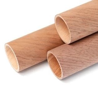 Жесткий шланг - hollow veneer tubes - Woodspars