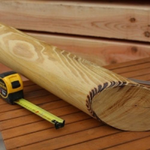 Столб из каштана - MONOLITH - Woodspars - из дерева / из массивной доски / круглый