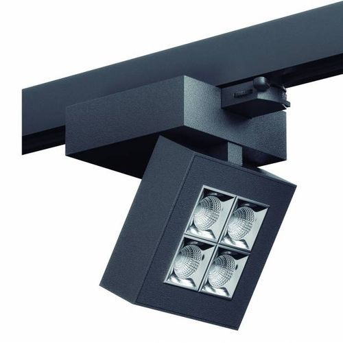 Светильник на рейке LED - LENS-2 - CELUX ILUMINACIÓN - квадратный / из металла / для профессионального использования