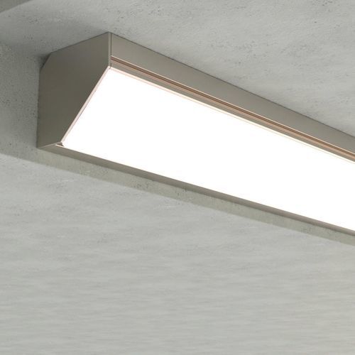 Выступающий осветительный профиль - KUAT - CELUX ILUMINACIÓN - LED / из алюминия / угловой