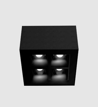Видимый даунлайт - CLF DUO - CELUX ILUMINACIÓN - LED / квадратный / для интерьера