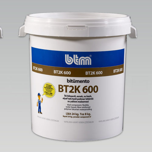 Жидкая гидроизоляция для защиты - BT2K 600 - BTM - для стены / для фундамента / для грунта