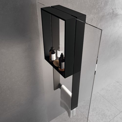 Настенный стеллаж - R90AKFPSPO3590 - NOVELLINI - современный / из металла / для профессионального использования