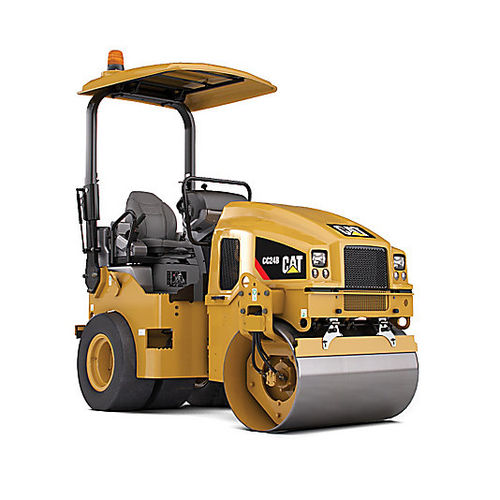 Каток тандем - CC24B - CATERPILLAR - вибрационный