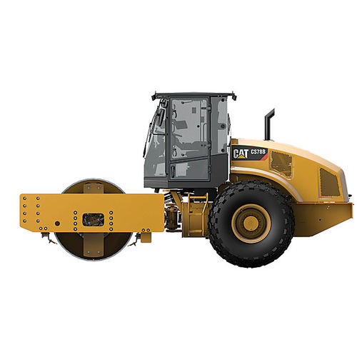Одноцилиндровый каток - CS78B - CATERPILLAR - вибрационный / для пола