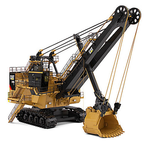 Гусеничный экскаватор - 7495 HD - CATERPILLAR - кабельный / для строительства / электрический