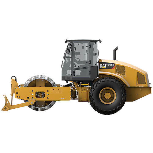 Одноцилиндровый каток - CP56B - CATERPILLAR - вибрационный / для пола