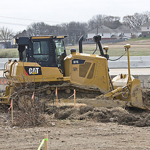 Гусеничный бульдозер - D7E - CATERPILLAR