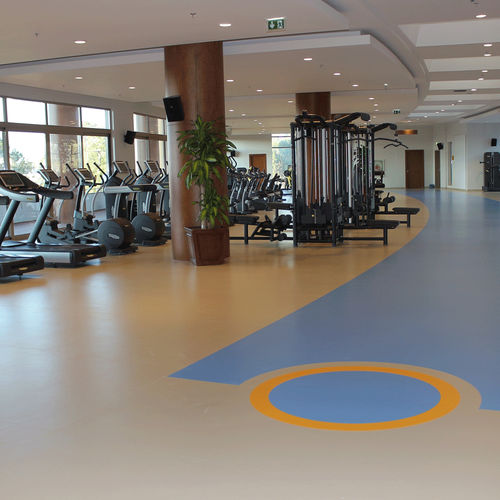 Спортивное покрытие для интерьера - TARAFLEX™ SURFACE - Gerflor - Contract Sport & Contract Flooring - минеральное / для спортивных залов / с высоким сопротивлением