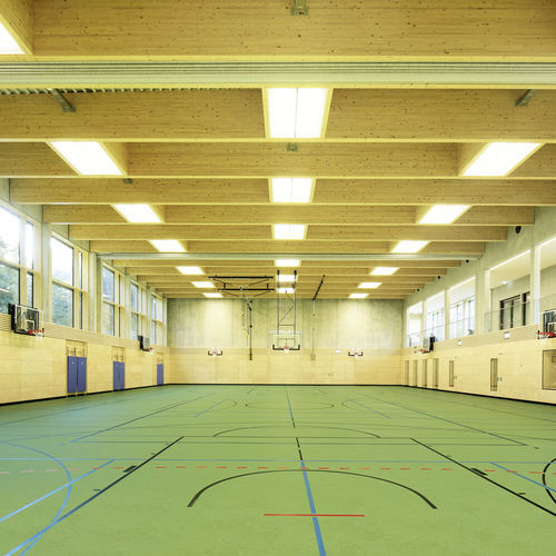Спортивное покрытие для интерьера - SUBFLEX LINODUR SPORT  - Gerflor - Contract Sport & Contract Flooring - минеральное / для спортивных залов / 100% перерабатываемое