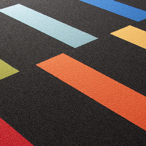 Ковровое покрытие из плит - EMPHASIS  - Gerflor - Contract Sport & Contract Flooring - тафтинговое / с вытяжным ворсом / нейлоновое
