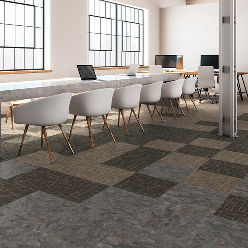 Ковровое покрытие из плит - STREETWISE STYLE  - Gerflor - Contract Sport & Contract Flooring - тафтинговое / с вытяжным ворсом / нейлоновое