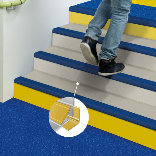 Виниловая ступень - CLIP  - Gerflor - Contract Sport & Contract Flooring - прочная / с уменьшенным объемом техобслуживания