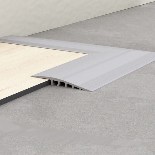 Отделочный профиль алюминий - 0001  - Gerflor - Contract Sport & Contract Flooring - для плиточного пола / для краев / посеребренный