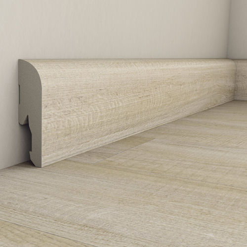 Белый плинтус - DESIGN  - Gerflor - Contract Sport & Contract Flooring - бежевый / серый / черный
