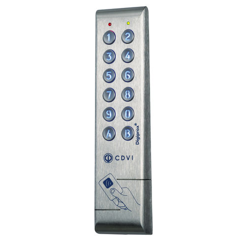 Кнопочное кодирующее устройство для контроля доступа - KCPROX WLC - CDVI - с неконтактным устройством считывания с карт