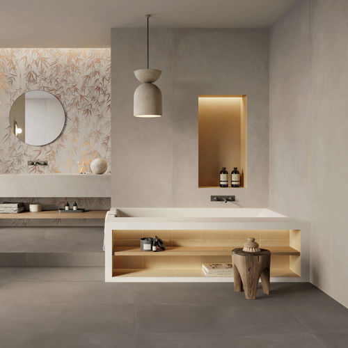 Плитка из керамогранита - LEAD - CERAMICHE CAESAR - матовая / для интерьера / для ванной комнаты
