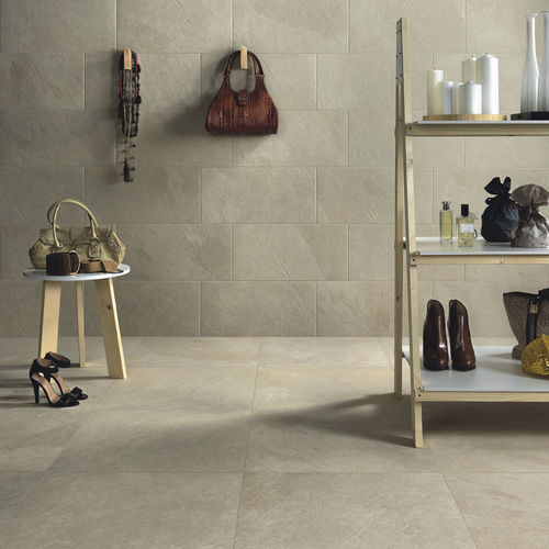 Плитка из керамогранита - KHAKI - CERAMICHE CAESAR - матовая / текстурированная / для интерьера
