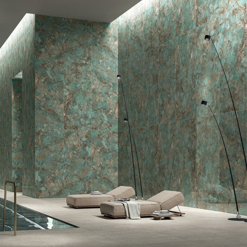 Плитка из керамогранита - LAGOON - CERAMICHE CAESAR - полированная / глянцевая / для интерьера
