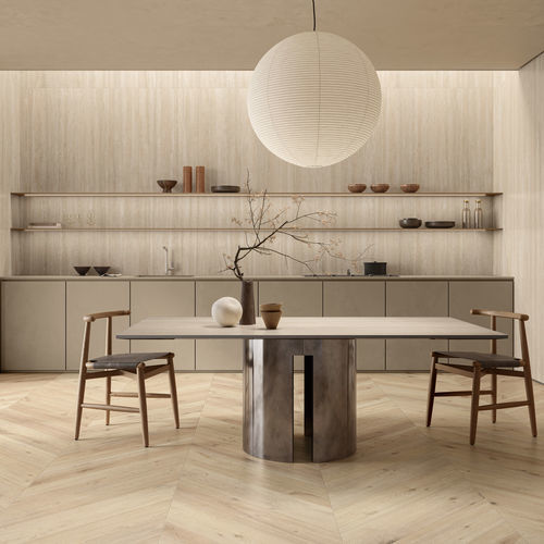 Плитка дерево - ALMOND - CERAMICHE CAESAR - матовая / для интерьера / для гостиной