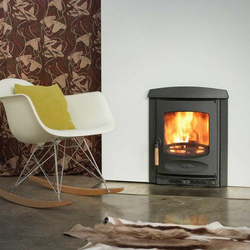 Печь-камин на дровах - C-FOUR INSERT - CHARNWOOD - 0-5 кВ / 5 кВ...10 кВ / многотопливная