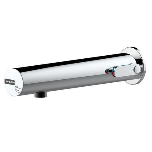 Однорычажный смеситель для раковины - LINEA®: 57104 - PRESTO - настенный / электронный / из латуни