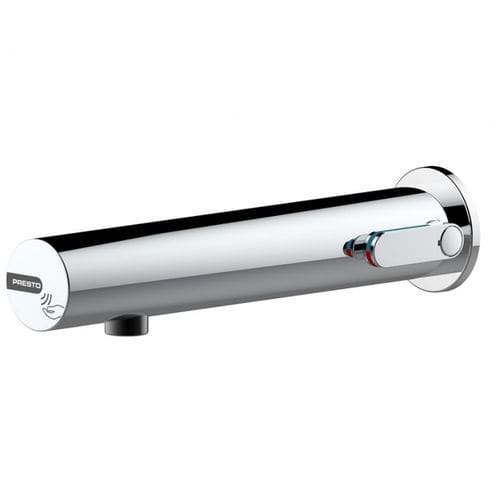 Однорычажный смеситель для раковины - LINEA®: 57106 - PRESTO - настенный / электронный / из латуни