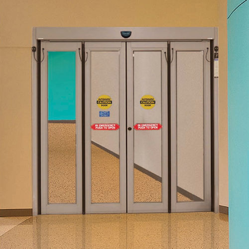 Дверь для интерьера - SW200i-Fold - ASSA ABLOY Entrance Systems - из металла / качающаяся / складная