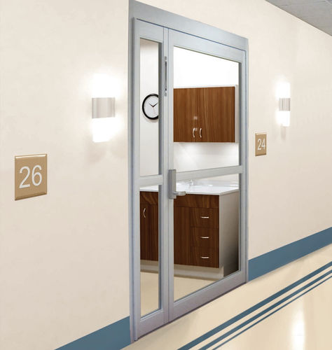 Входная дверь - VersaMax 2.0 ICU - ASSA ABLOY Entrance Systems - из металла / створчатая / современная