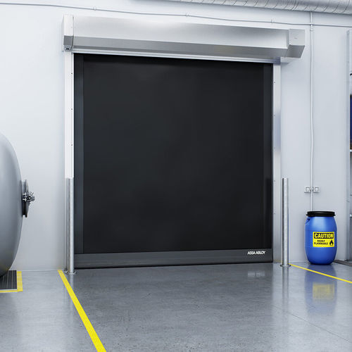 Ролетное промышленные ворота - HS-PX3 - ASSA ABLOY Entrance Systems - из нержавеющей стали / из ПВХ / автоматическое