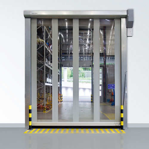 Ролетное промышленные ворота - RR392 - ASSA ABLOY Entrance Systems - из анодированного алюминия / из ПВХ / автоматическое