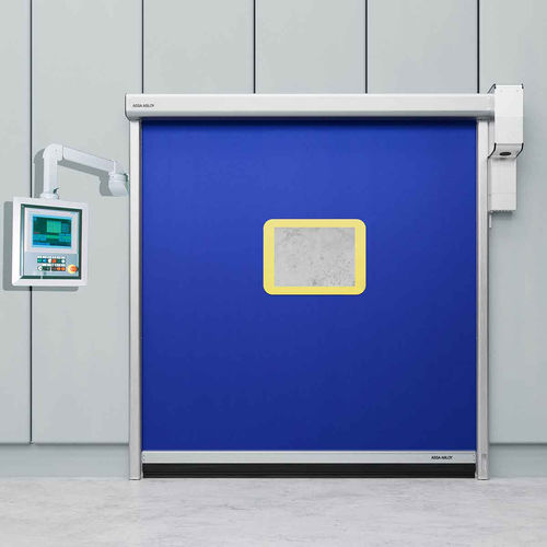 Ролетное промышленные ворота - RP400  - ASSA ABLOY Entrance Systems - из анодированного алюминия / из ПВХ / автоматическое