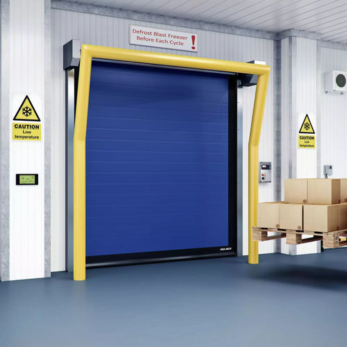 Ролетное промышленные ворота - HS9010PFR - ASSA ABLOY Entrance Systems - из гальванизированной стали / из нержавеющей стали / автоматическое