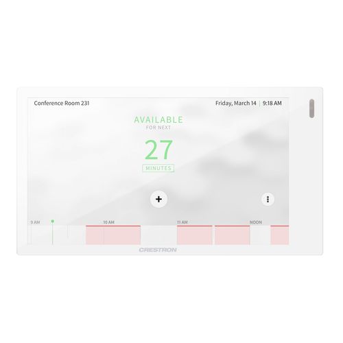 Сенсорный экран для систем домашней автоматизации - TSW-570-W-S - CRESTRON - настенный / с цифровым индикатором / персонализированный