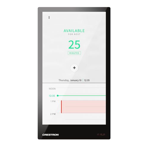 Сенсорный экран для систем домашней автоматизации - TSW-570P-B-S - CRESTRON - настенный / персонализированный / с цифровым индикатором